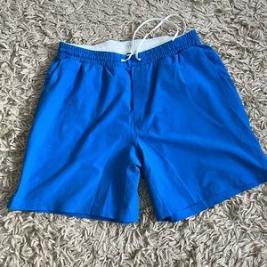 Blue Lululemon Swim Trunks